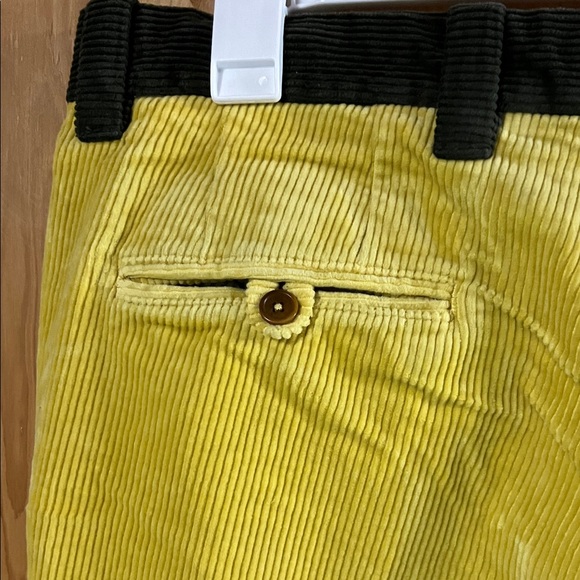 Brooks Brothers Color Block Pants. Navy, Green, Burgundy and Yellow - Picture 6 of 9